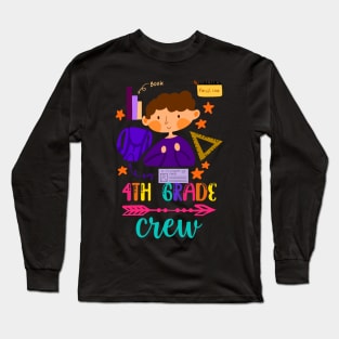 4TH Grade Crew Long Sleeve T-Shirt